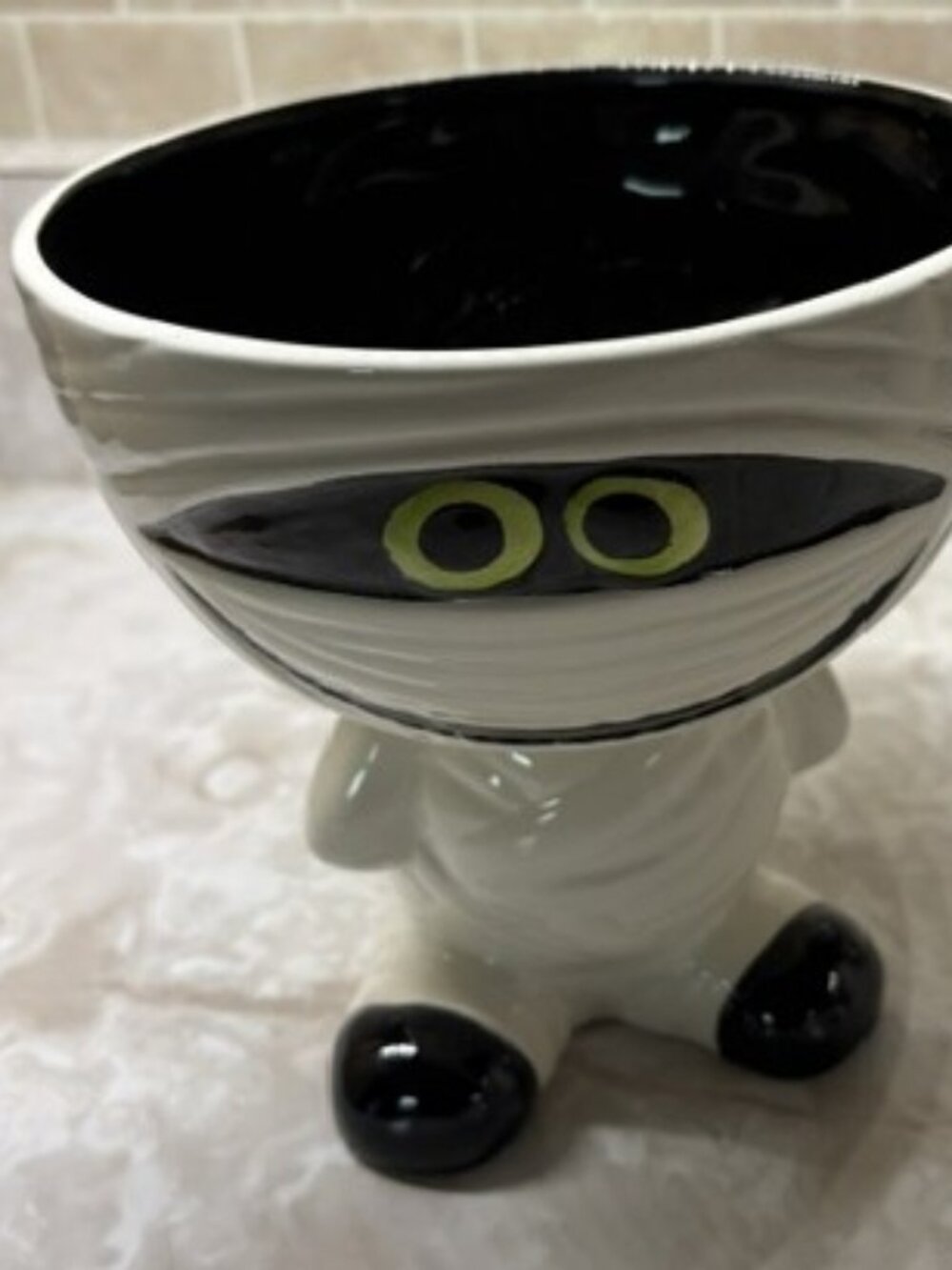 Halloween Mummy Candy Dish